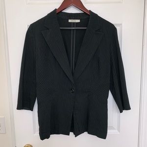 Pinstripe Blazer